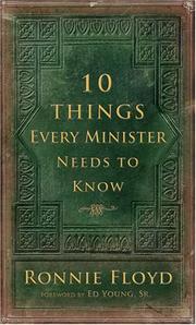 Cover of: Ten Things Every Minister Needs to Know