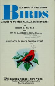 Cover of: Birds by Herbert S. Zim