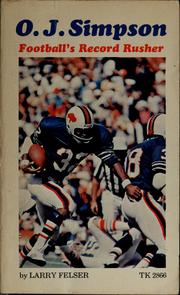 Cover of: O.J. Simpson: football's record rusher