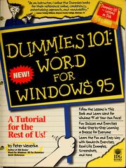 Cover of: Dummies 101 by Peter Weverka