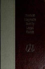 Cover of: Funk & Wagnalls family legal guide