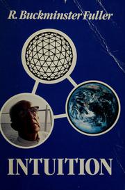 Cover of: Intuition by R. Buckminster Fuller