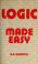 Cover of: Logic made easy
