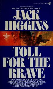 Cover of: Toll for the brave