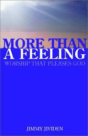Cover of: More Than a Feeling