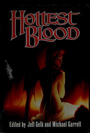 Cover of: Hottest blood