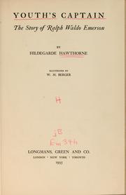 Cover of: Youth's captain by Hawthorne, Hildegarde., Hildegarde Hawthorne