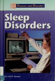 Sleep disorders by Gail B. Stewart, Gail Stewart