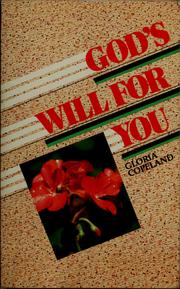Cover of: God's will for you