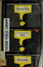 Cover of: Crime file by Dell Shannon