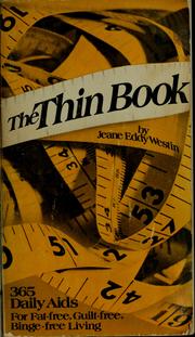 Cover of: The thin book by Jeane Eddy Westin