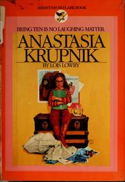 Cover of: Anastasia Krupnik by Lois Lowry