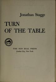 Cover of: Turn of the table by Jonathan Stagge