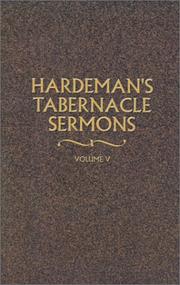 Hardeman's Tabernacle Sermons by N. B. Hardeman