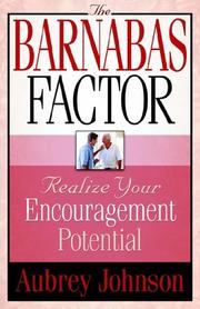 Cover of: The Barnabas Factor