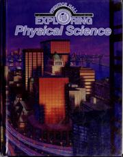 Cover of: Exploring physical science