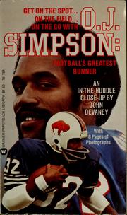 Cover of: O.J. Simpson: football's greatest runner