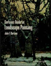 Carlson's guide to landscape painting by Carlson, John F.