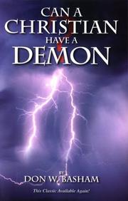 Cover of: Can a Christian Have a Demon?
