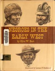 Cover of: Negroes in the early West | Olive Woolley Burt