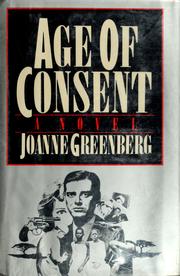 Cover of: Age of consent by Joanne Greenberg
