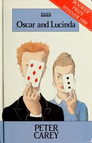 Cover of: Oscar and Lucinda by Sir Peter Carey