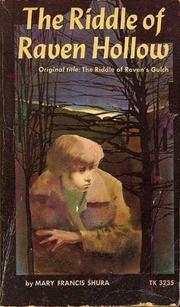 Cover of: Riddle of Raven Hollow by Mary Francis Shura, Mary Francis Shura
