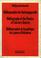 Cover of: Bibliographie der Gattungspoetik für den Studenten der Literaturwissenschaft... = Bibliography of the poetics of literary genres for the student of literature: a short-title catalogue of more than 3000 books, dissertations and articles in English, French and German = Bibliographie de la poétique des genres littéraires pour l'étudiant de la littérature....