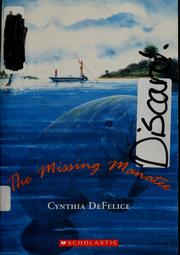 Cover of: The missing manatee