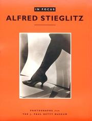 Cover of: Alfred Stieglitz: photographs from the J. Paul Getty Museum.