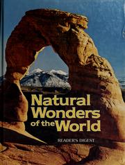 Cover of: Natural wonders of the world by Richard L. Scheffel