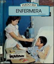 Cover of: Puedo ser enfermera by June Behrens