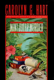 Cover of: Mint julep murder by Carolyn G. Hart