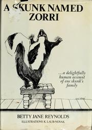 Cover of: A skunk named Zorri.