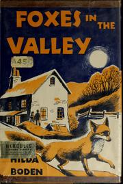 Cover of: Foxes in the valley