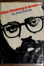 Cover of: Allen Ginsberg in America.