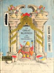 Cover of: The great blueness and other predicaments.