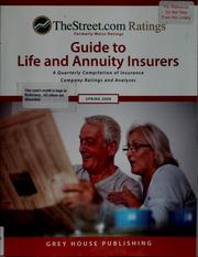 Cover of: TheStreet.com Ratings Guide to Life & Annuity Insurers, Spring 2008