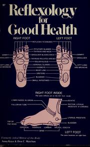 Cover of: Reflexology for good health by Anna Kaye