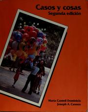 Cover of: Casos y cosas by María Canteli Dominicis