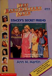 Cover of: Stacey's secret friend by Ann M. Martin