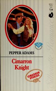 Cover of: Cimarron Knight by Pepper Adams