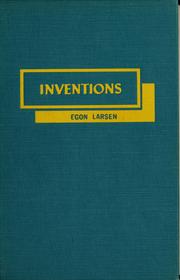 Cover of: Inventions