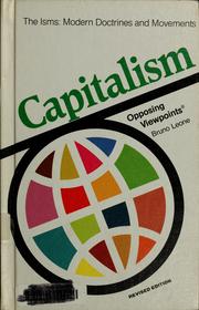 Cover of: Capitalism