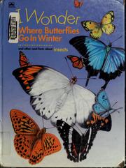 Cover of: I wonder where butterflies go in winter
