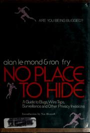 Cover of: No place to hide