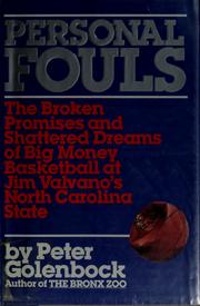 Personal fouls by Peter Golenbock
