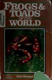 Cover of: Frogs & toads of the world