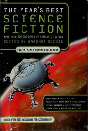 Cover of: The year's best science fiction: twenty-first annual collection