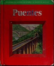 Cover of: Puentes